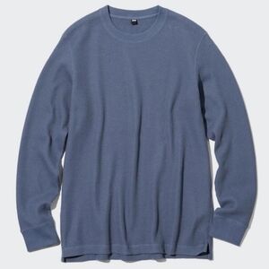 Uniqlo Waffle Crew Long Sleeve - Xl